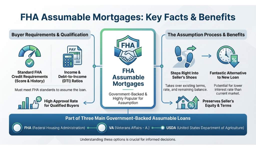 Types of Assumable Mortgages: FHA, VA, and USDA