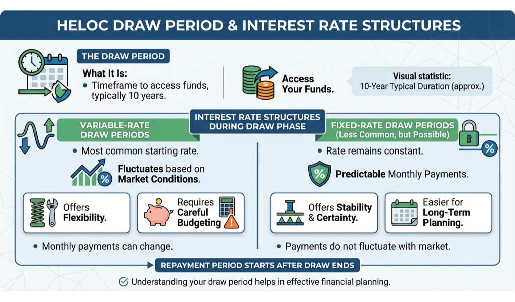 Variable-Rate vs. Fixed-Rate Draw Periods
